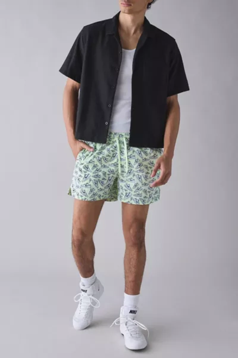 Nike Tossed Sneaker Pattern 5” Swim Short