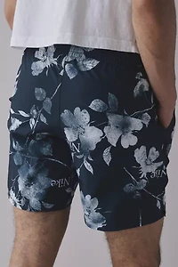 Nike Fine Floral 7” Swim Short
