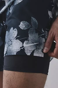 Nike Fine Floral 7” Swim Short