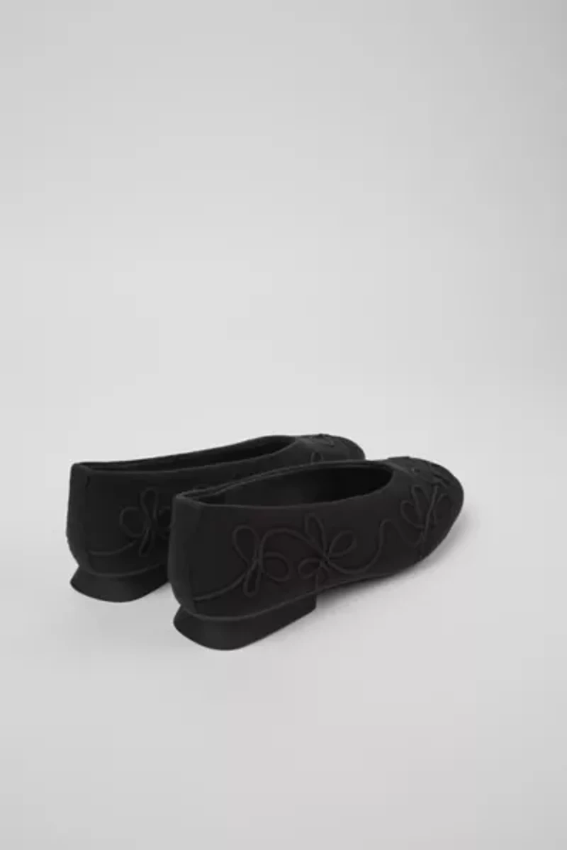 Camper Casi Myra Embroidered Ballerina Flat