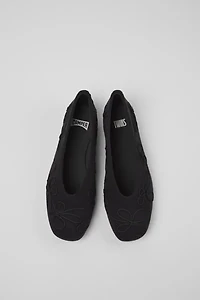 Camper Casi Myra Embroidered Ballerina Flat
