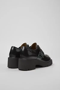 Camper Milah Leather Buckled Loafer