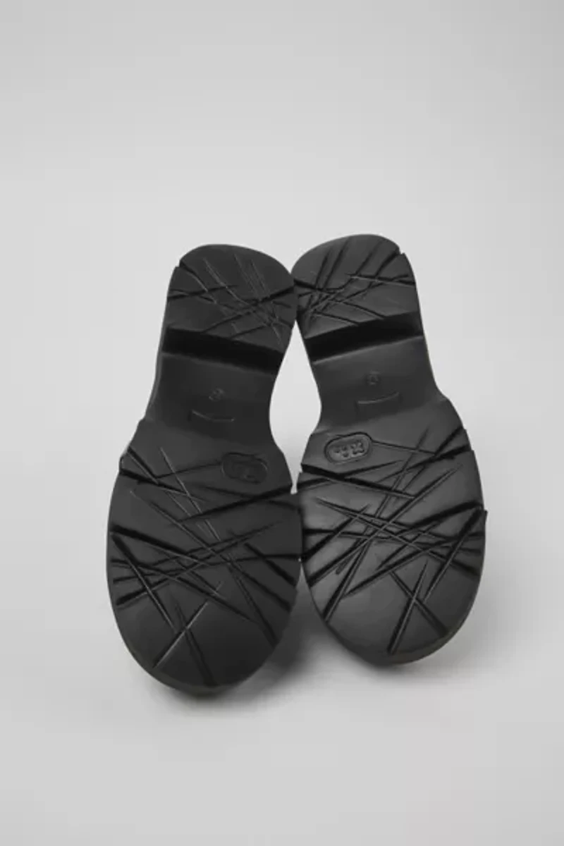 Camper Milah Leather Buckled Loafer