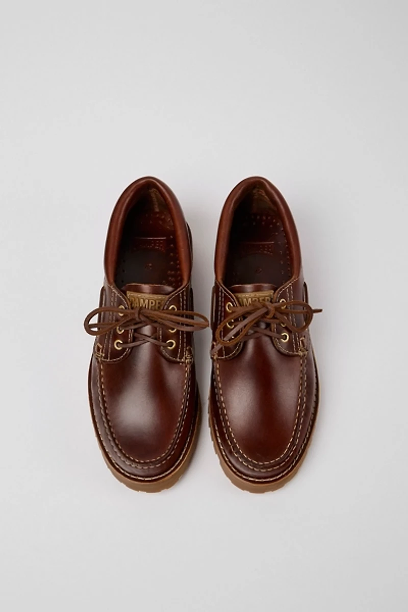 Camper Nautico Leather Boat Shoe