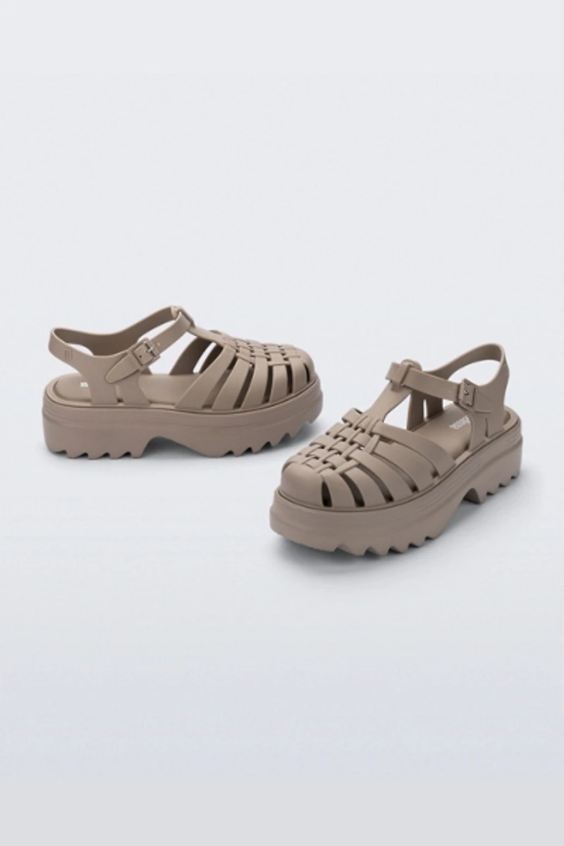Melissa Possession Jelly Platform Fisherman Sandals