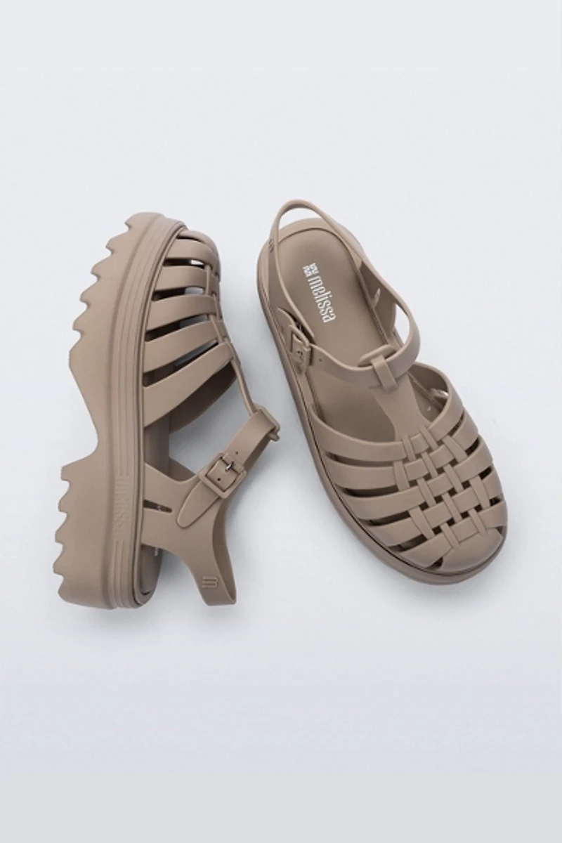 Melissa Possession Jelly Platform Fisherman Sandals