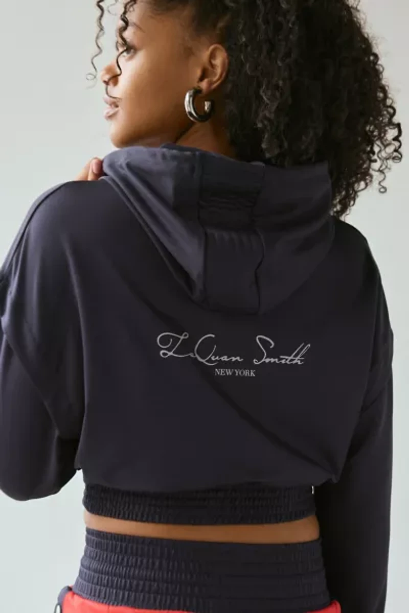 Puma X LaQuan Smith Cropped Hoodie Sweatshirt