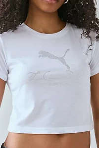 Puma X LaQuan Smith Cropped Baby Tee
