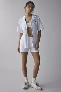 Puma Essential Pointelle Knit Button-Down Shirt
