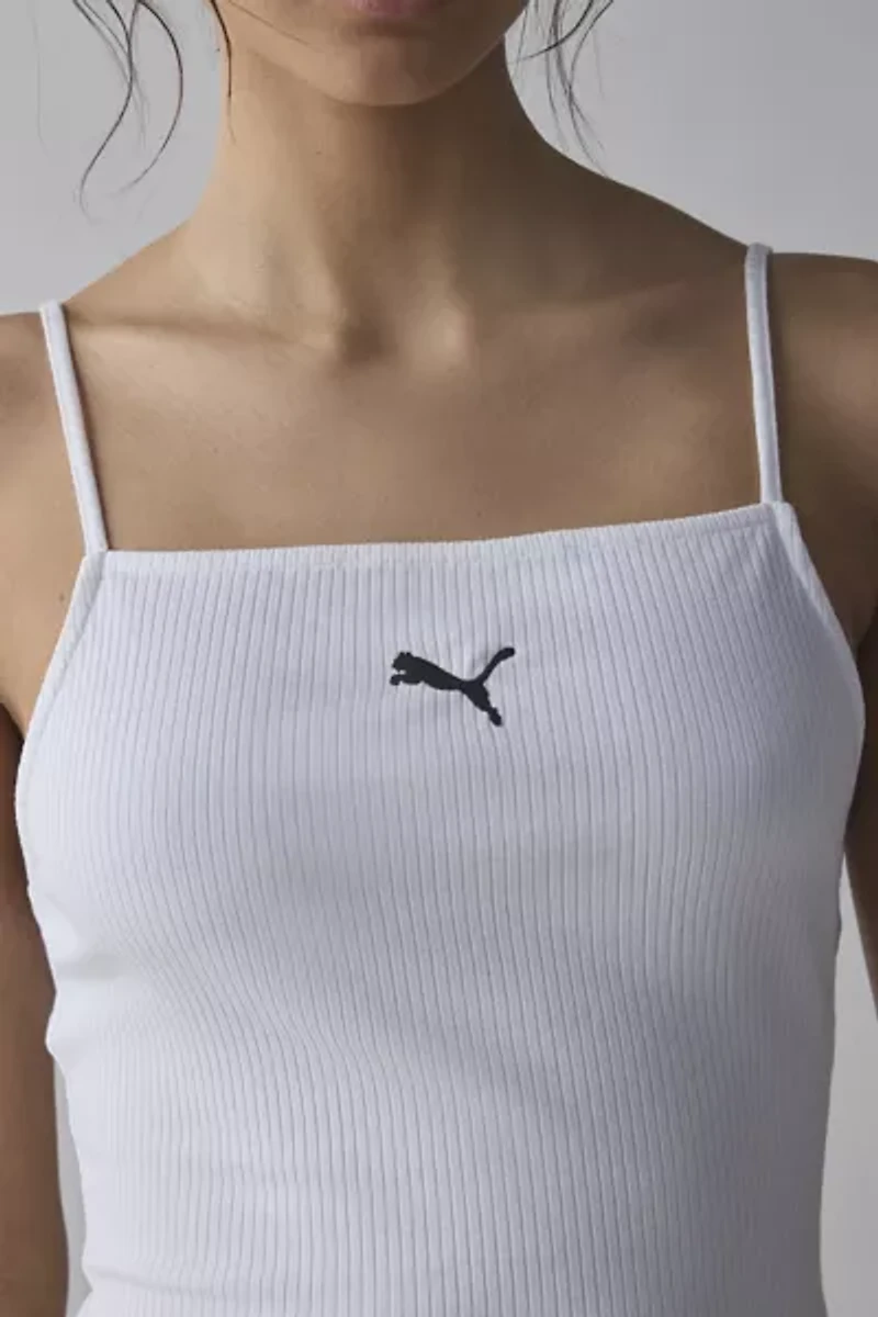 Puma Essential Ribbed Knit Tank Top