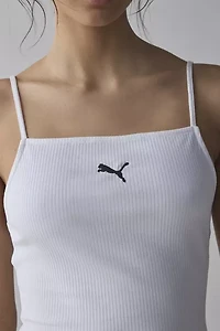Puma Essential Ribbed Knit Tank Top