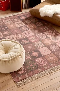 Izzy Tile Printed Rug