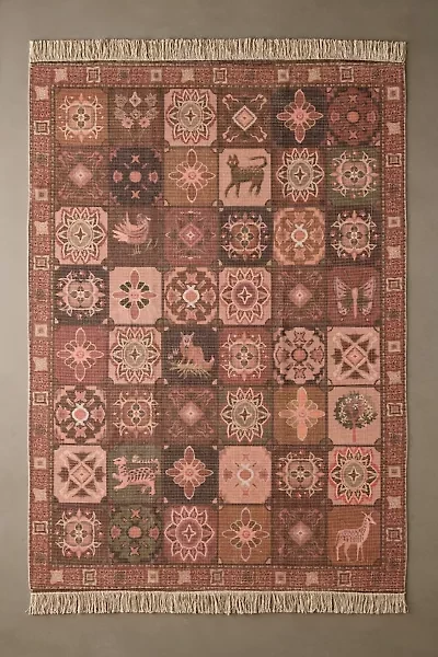 Izzy Tile Printed Rug