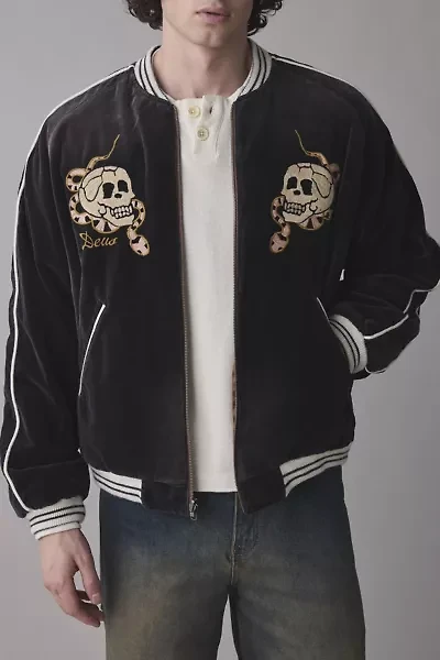 Deus Ex Machina Impermanent Reversible Velour Souvenir Jacket