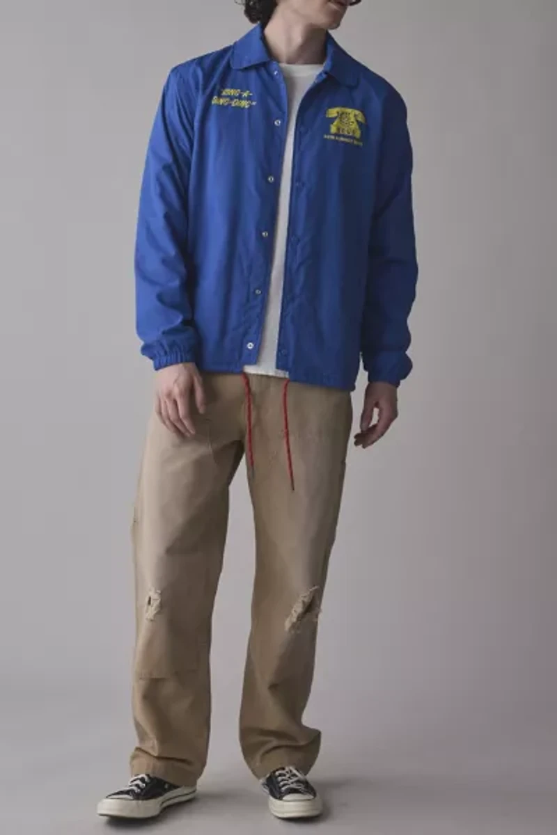 Deus Ex Machina Rotation Graphic Coach Jacket