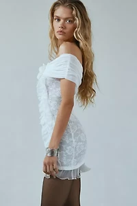 Fantastic Baby Meadow Lace Mini Dress