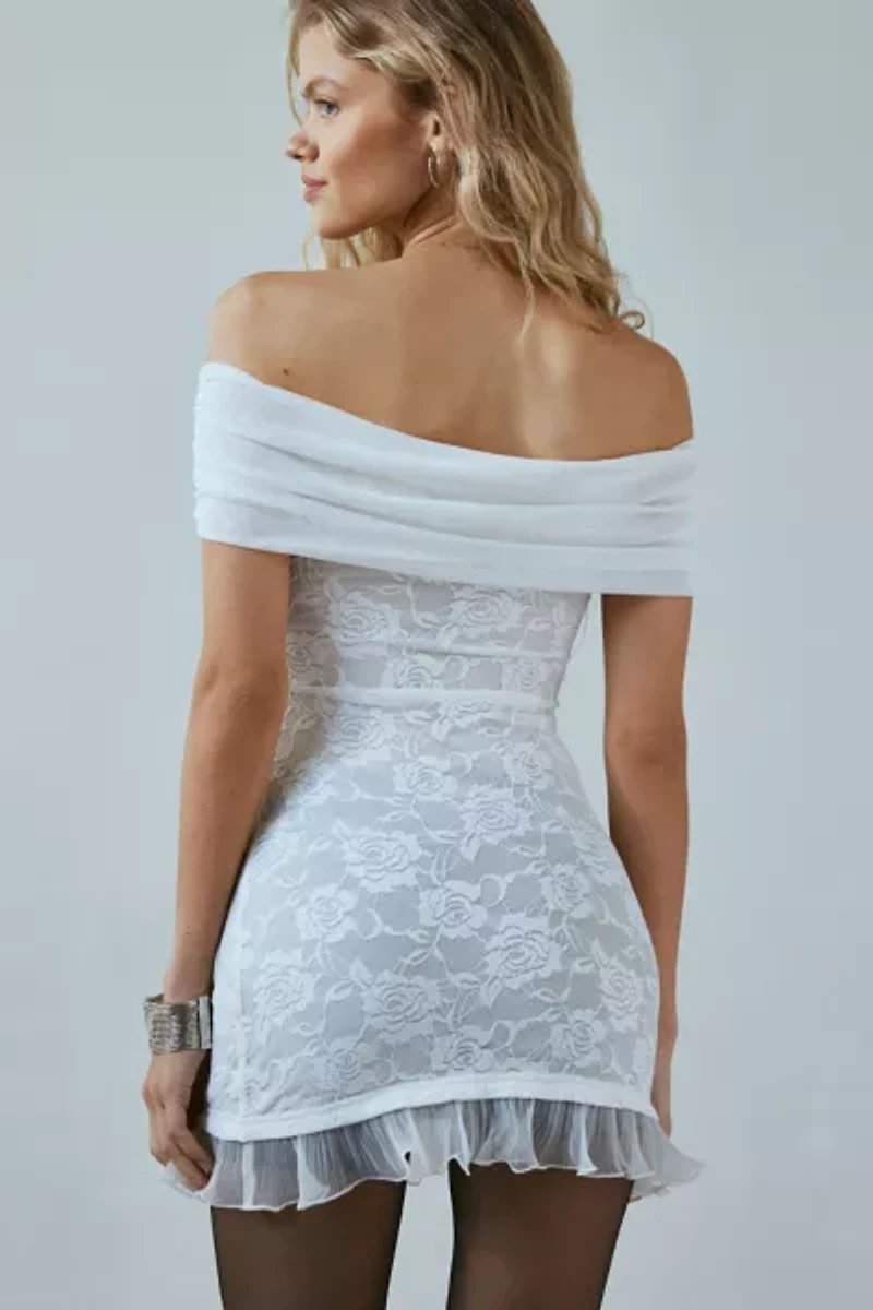 Fantastic Baby Meadow Lace Mini Dress