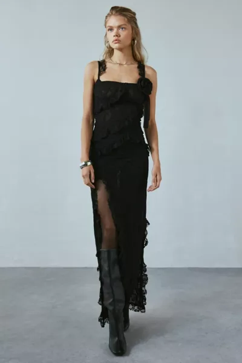 Fantastic Baby Crysta Lace Maxi Dress