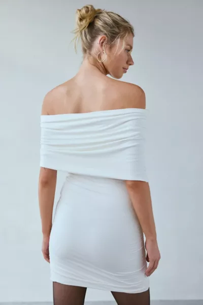 Fantastic Baby Alyssa Off-The-Shoulder Bodycon Mini Dress