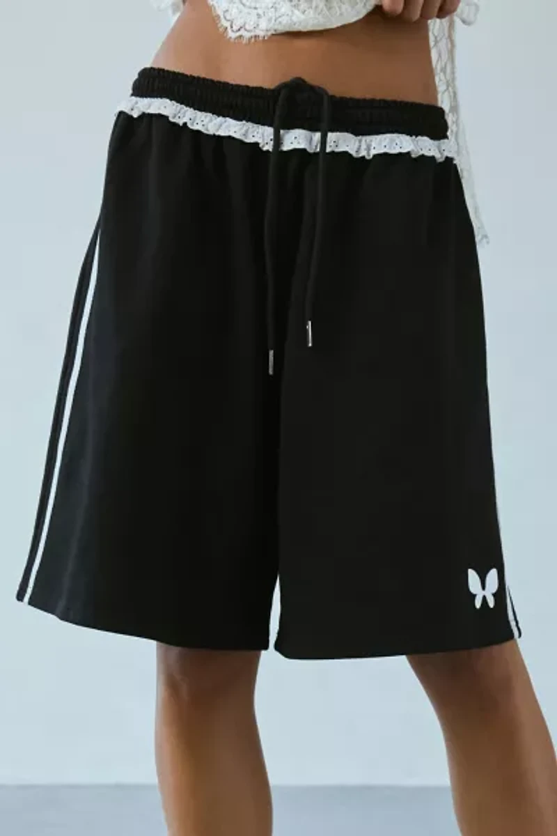 Fantastic Baby Alaska Ruffle Longline Track Short