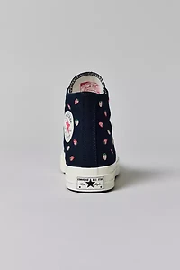 Converse Women's Chuck 70 Embroidered Strawberry High Top Sneaker