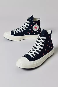 Converse Women's Chuck 70 Embroidered Strawberry High Top Sneaker