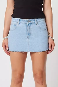Abrand 99 Low Denim Mini Skirt