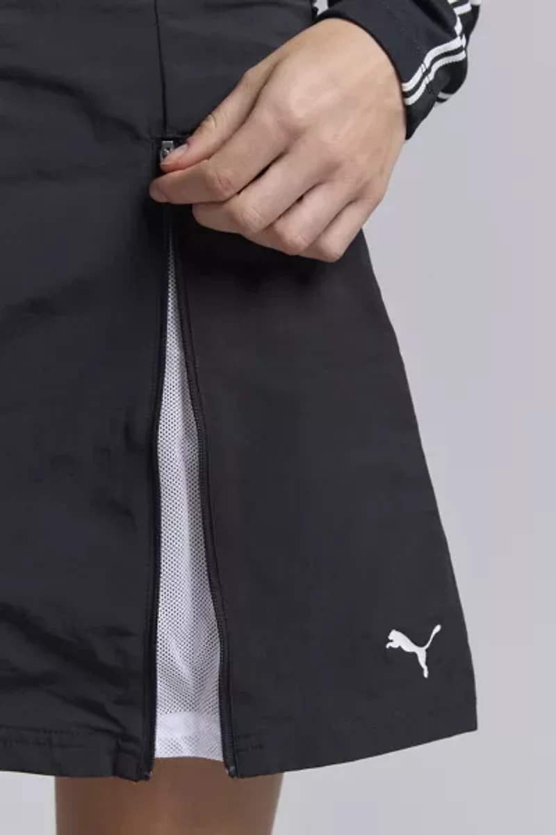 Puma Dare To Zip Off Athletic Mini Skirt