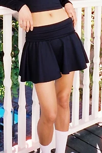 Gigi LA Bambi Foldover Mini Skirt