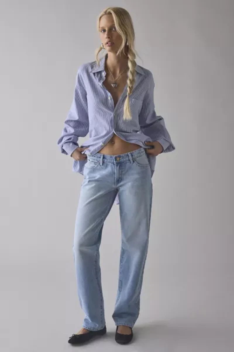 Abrand 99 Gia Low-Rise Straight Jean