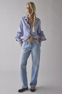 Abrand 99 Gia Low-Rise Straight Jean