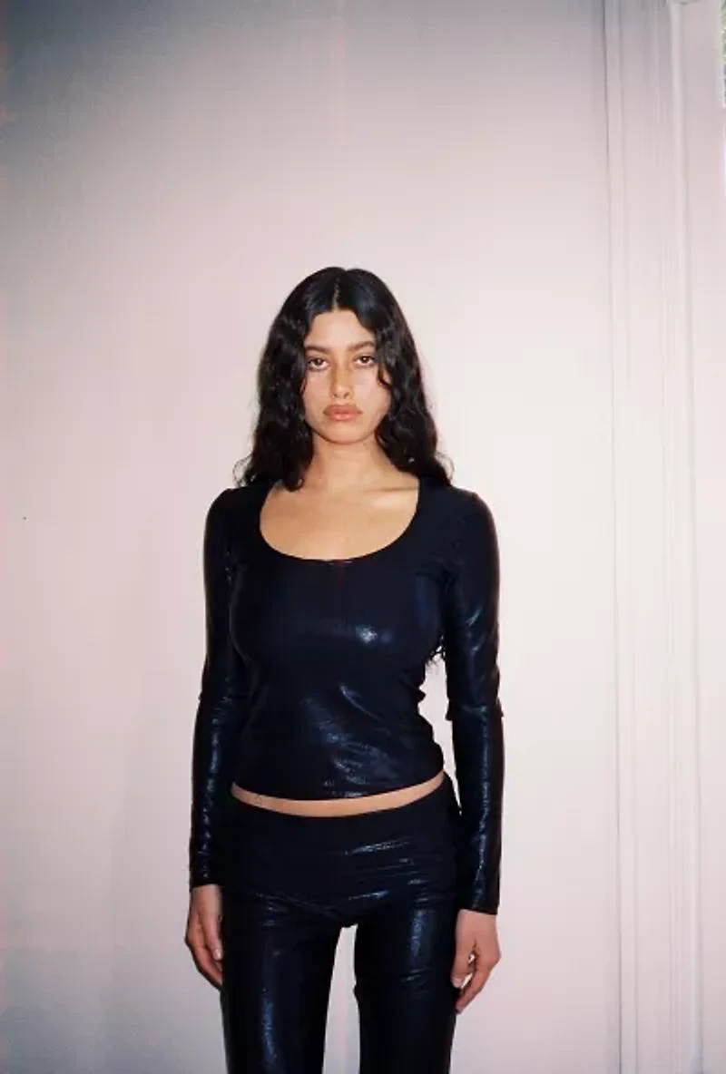 Gigi LA Melody Metallic Top
