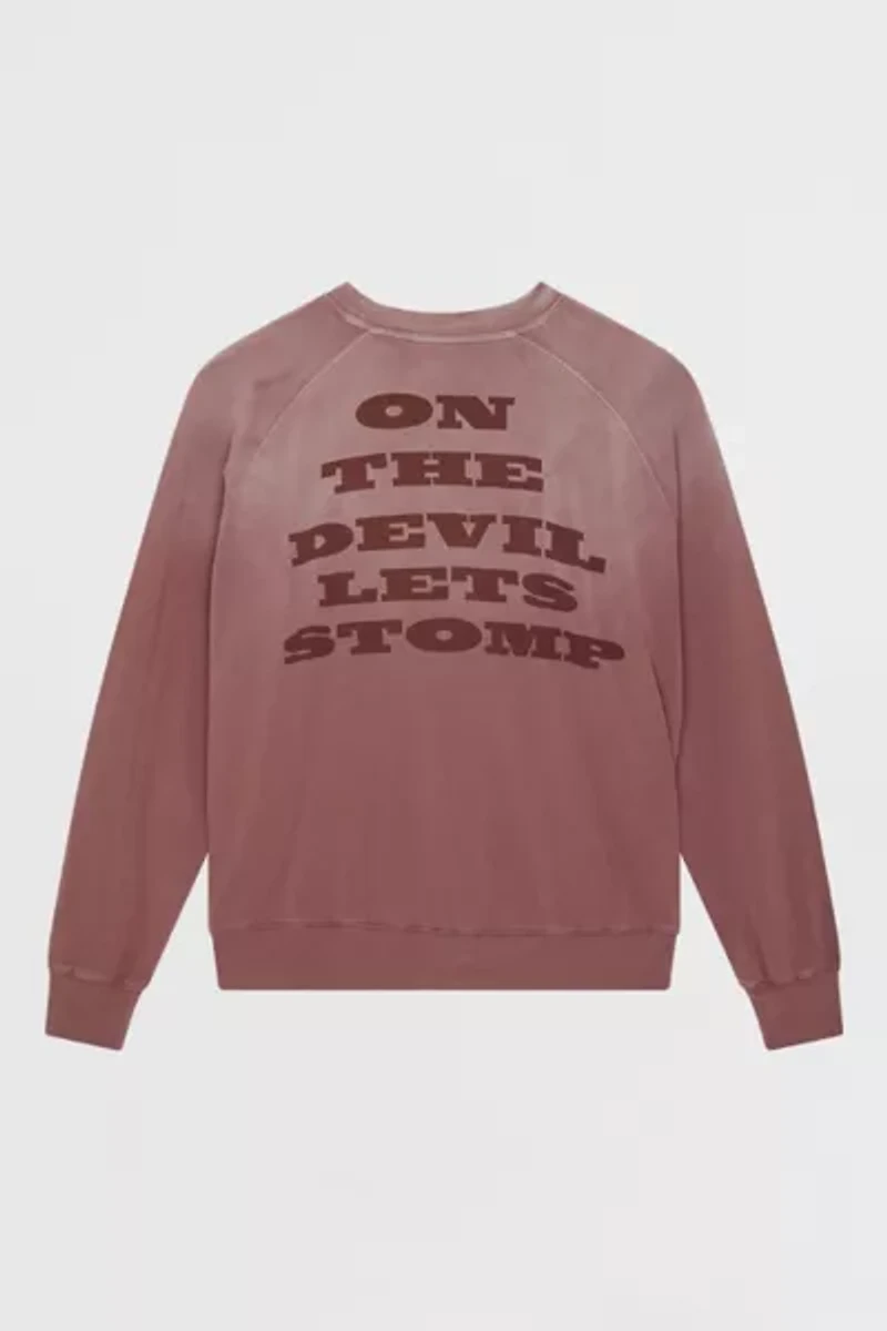 Deus Ex Machina Fabienne Graphic Crew Neck Sweatshirt