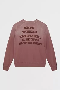 Deus Ex Machina Fabienne Graphic Crew Neck Sweatshirt