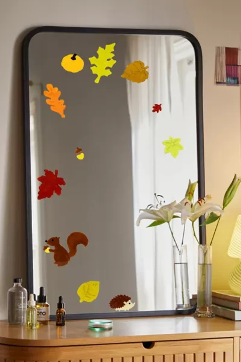 Fall Harvest Gel Window Cling Set