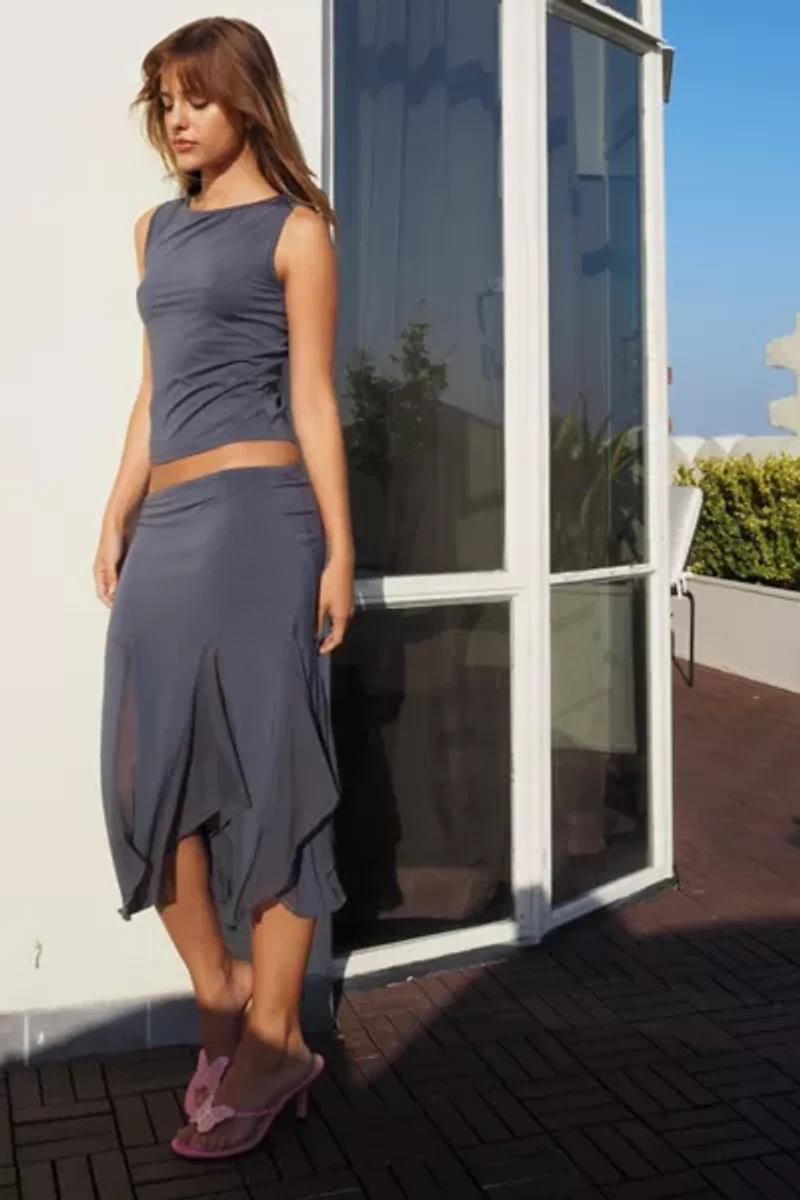 Gigi LA Lorelei Flare Midi Skirt