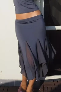 Gigi LA Lorelei Flare Midi Skirt