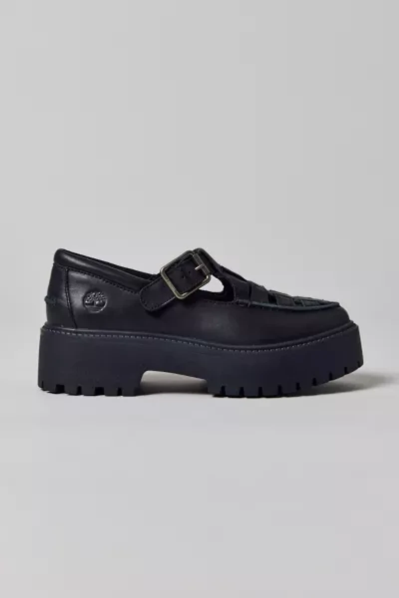 Timberland Women's Stone Street Platform Buckle Shoe