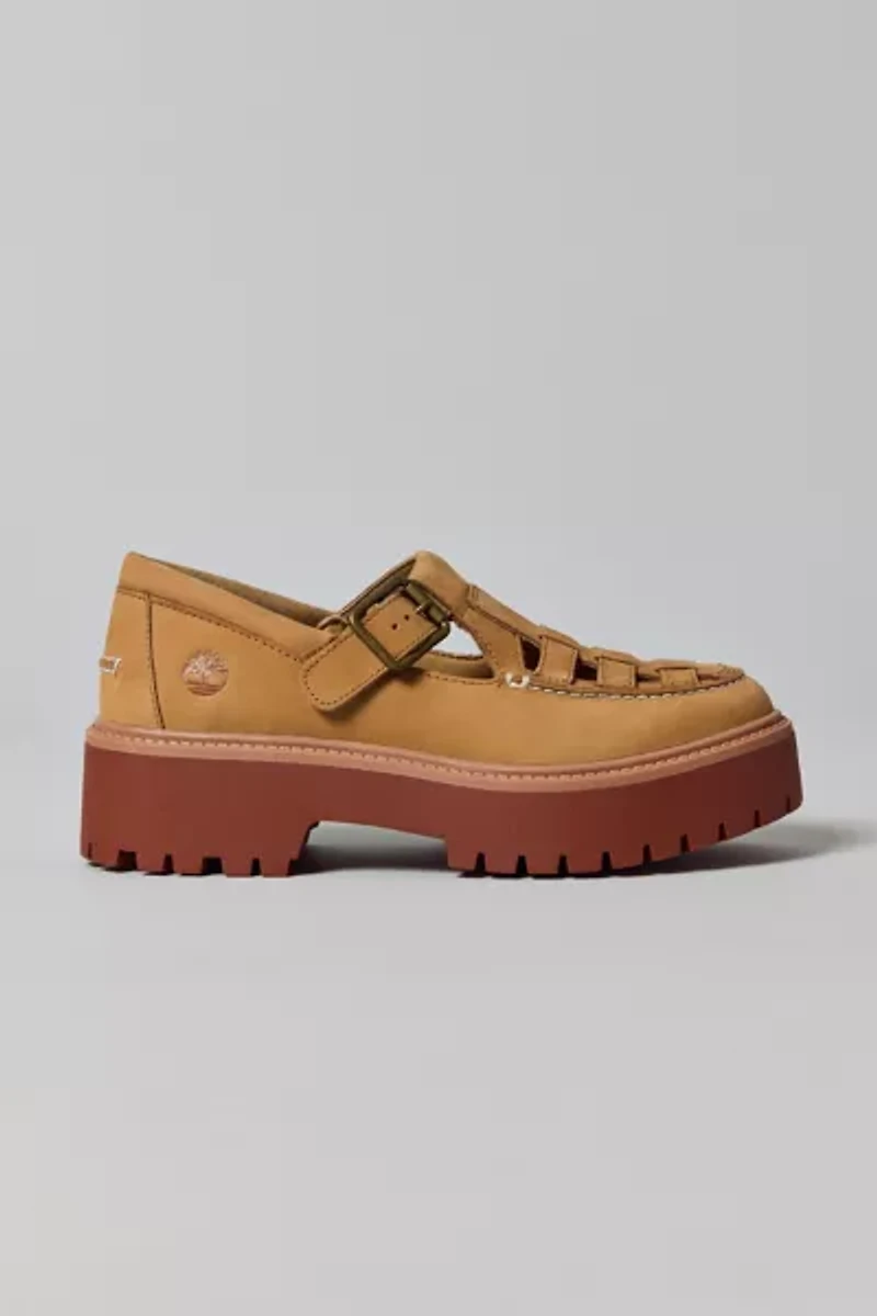 Timberland Women's Stone Street Platform Buckle Shoes