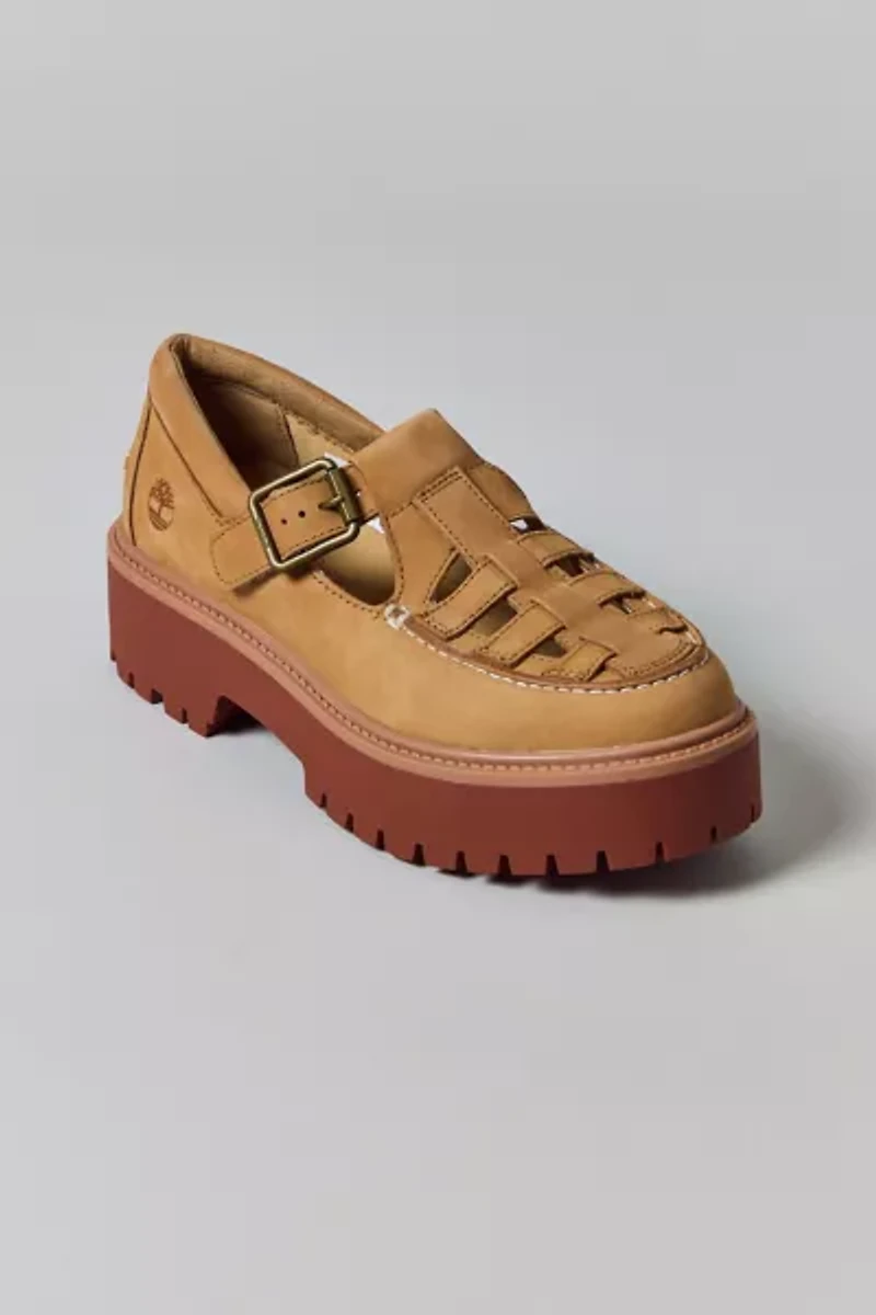 Timberland Women's Stone Street Platform Buckle Shoes