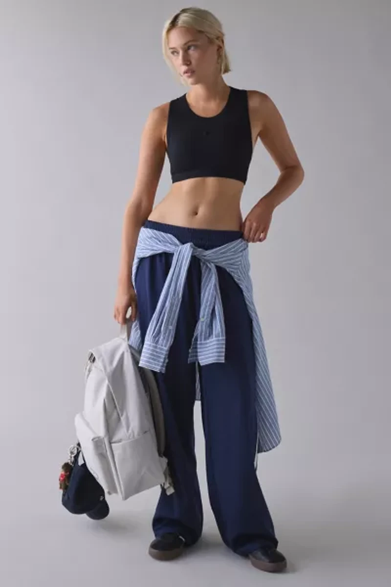 Daughter Lessons Love High-Neck Heart Cutout Sports Bra