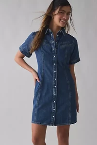 Levi's® Rinoa Denim Shirt Mini Dress