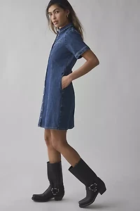 Levi's® Rinoa Denim Shirt Mini Dress