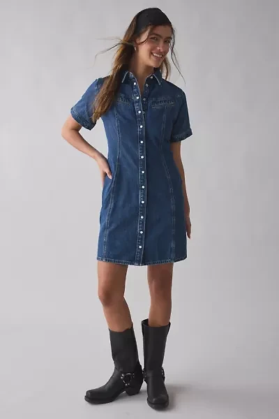 Levi's® Rinoa Denim Shirt Mini Dress