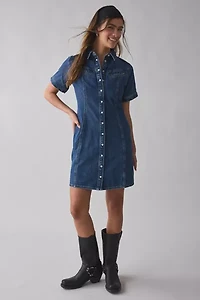 Levi's® Rinoa Denim Shirt Mini Dress