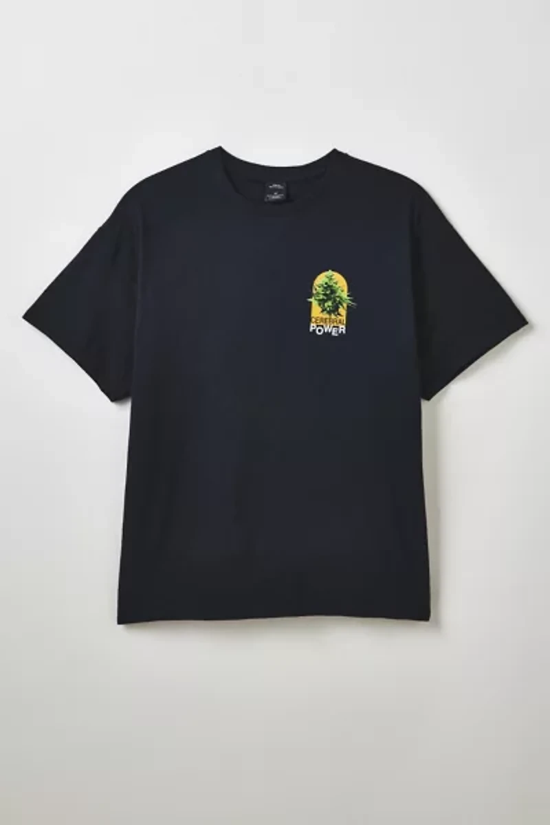 Brain Strain Short Sleeve Cotton Graphic Tee