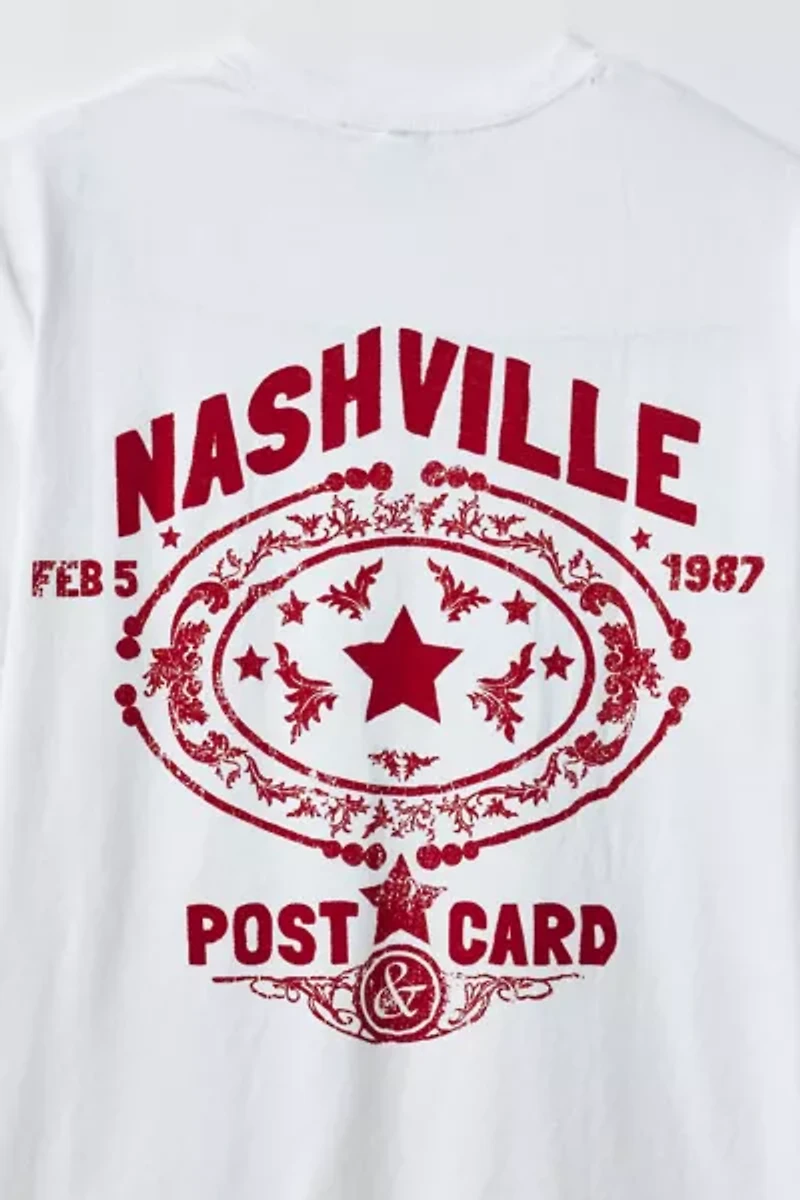 Nashville Postcard Graphic Tee