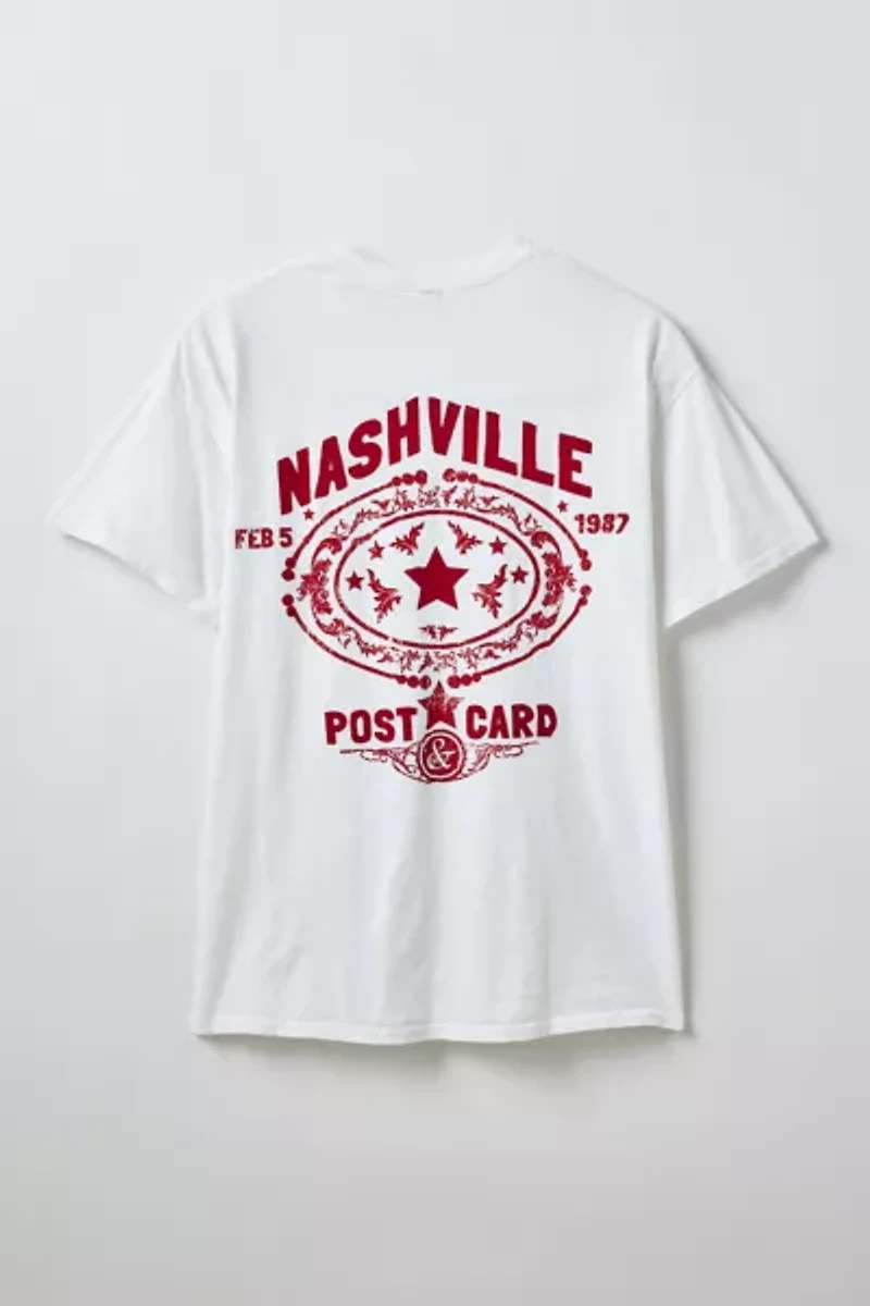 Nashville Postcard Graphic Tee