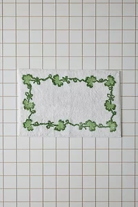 Lucky Clover Bath Mat