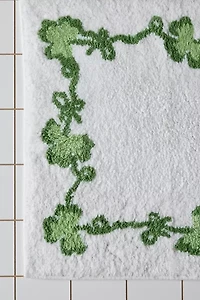 Lucky Clover Bath Mat